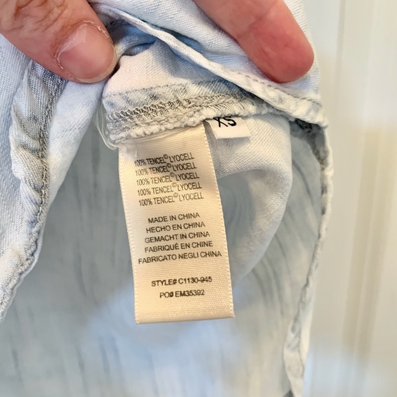 Chambray Tank top from Anthropologie - Picture 5 of 5